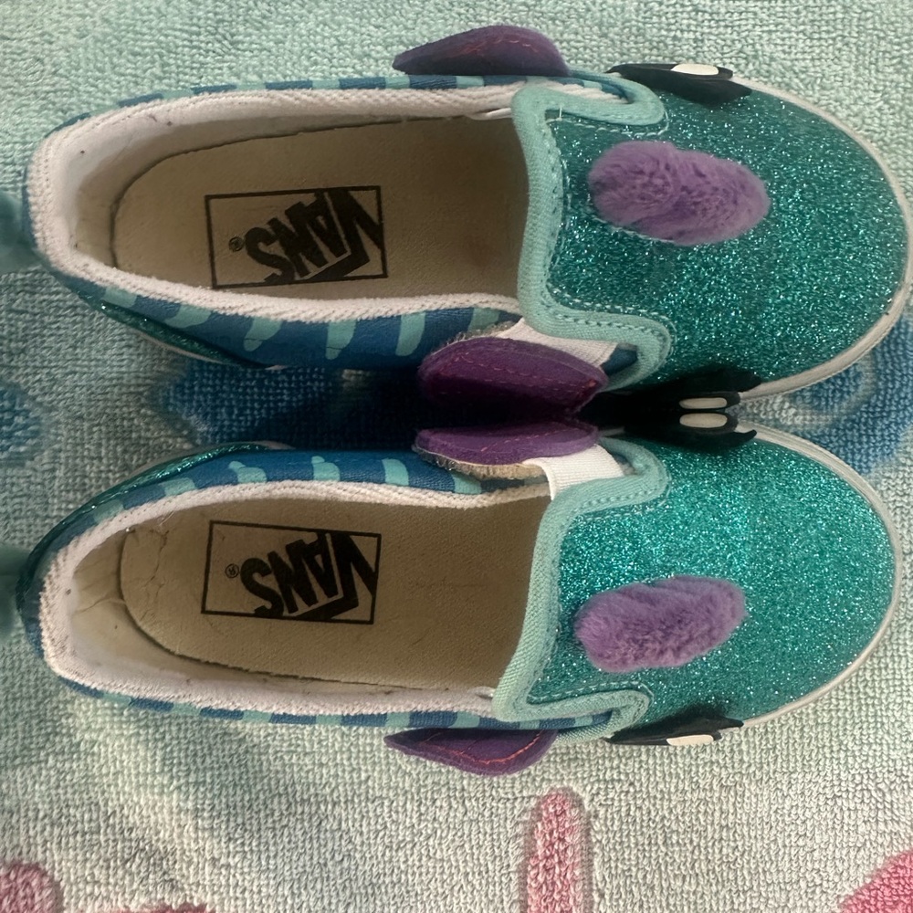 Vans Kids Classic - Seahorse Slip-On Aqua Sky